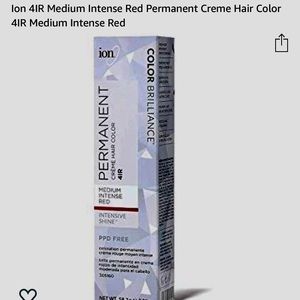 Ion Medium Intense Red Permanent Creme Hair Ccolor